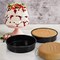 Set of 3, 8-Inch Round Cake Pan Nonstick Baking Cake Pans with 90 Pieces Parchment Paper, Dishwasher Safe